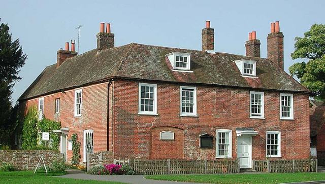 Chawton Cottage, where Jane Austen lived as an adult with her mother and sister Cassandra. 